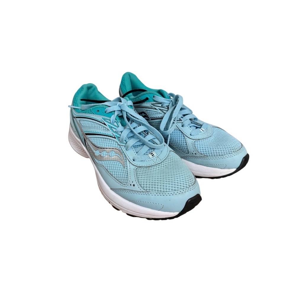Saucony Cohesion Womens Running Shoes‎ Light Blue Teal Sneakers Size 7.5